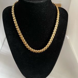 💥💫Vintage gold /rhinestones NAPIER patented Necklace